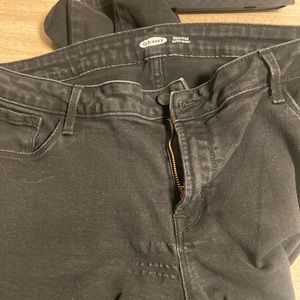Old navy rockstar black pants
